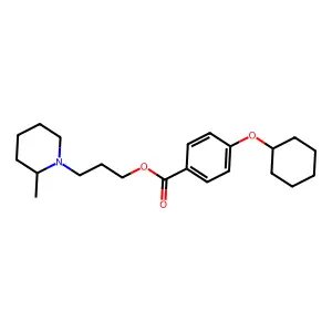 Cyclomethycaine structure
