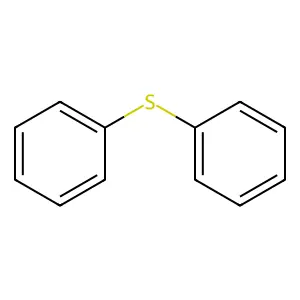 Diphenyl sulfide structure