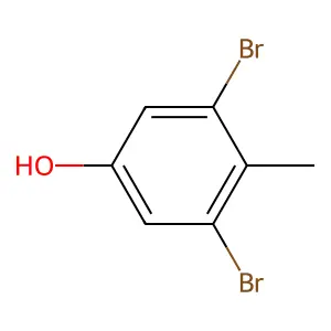 Compound C7H6Br2O structure