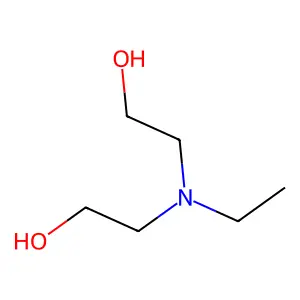 N-Ethyldiethanolamine structure