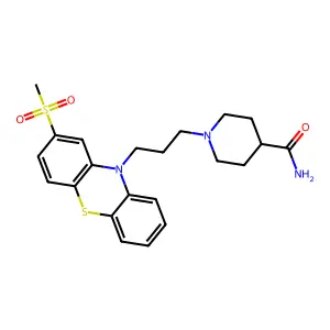 Metopimazine structure