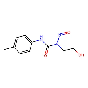 1-(2-hydroxyethyl)-3-(4-methylphenyl)-1-nitrosourea structure