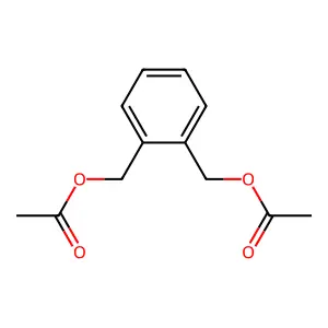 1,2-Benzenedimethanol, diacetate structure