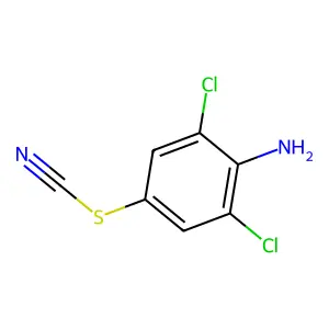Compound C7H4Cl2N2S structure