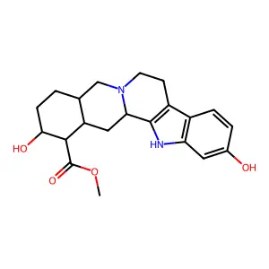 11-Hydroxyyohimbine structure