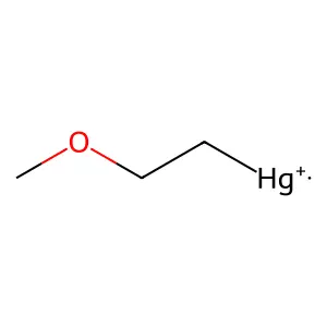 Compound C3H7HgO+ structure