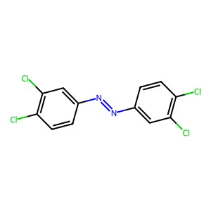 bis(3,4-dichlorophenyl)diazene structure