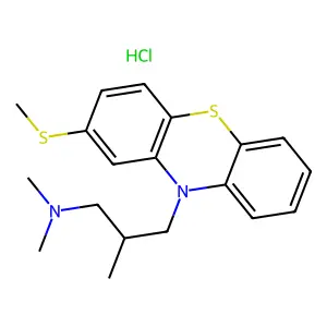METHIOMEPRAZINE HYDROCHLORIDE structure