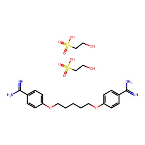 PENTAMIDINE ISETHIONATE structure