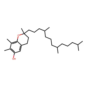 Tocopherols structure