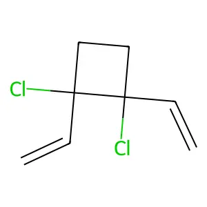 1,2-DICHLORO-1,2-DIVINYLCYCLOBUTANE structure