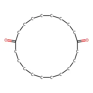 1,10-Cycloeicosanedione structure