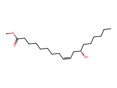 Methyl ricinoleate structure
