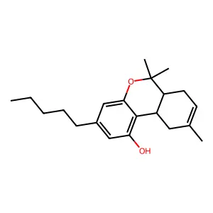 Compound C21H30O2 structure