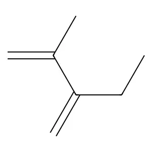 1,3-Butadiene, 2-ethyl-3-methyl- structure