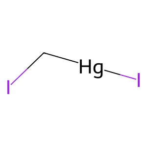 Iodo(iodomethyl)mercury structure