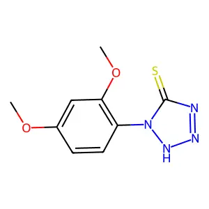 1-(2,4-Dimethoxyphenyl)-1H-tetrazole-5-thiol structure