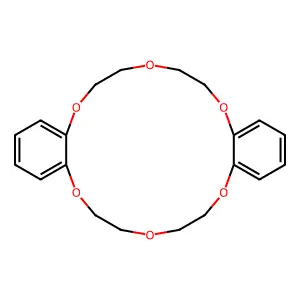 DIBENZO-18-CROWN-6 structure