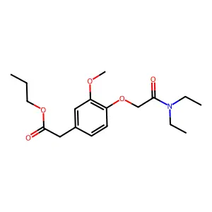 Propanidid structure