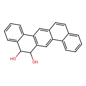 Compound C22H16O2 structure