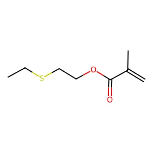 Ethylthioethyl methacrylate structure