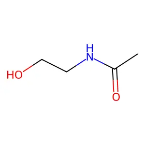 N-(2-Hydroxyethyl)acetamide structure