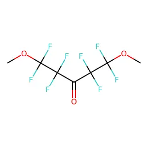 1,1,2,2,4,4,5,5-octafluoro-1,5-dimethoxypentan-3-one structure