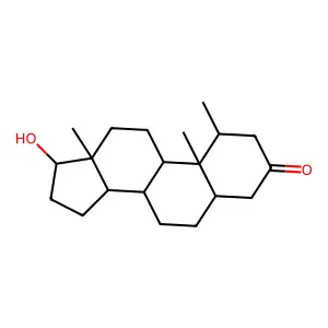Mesterolone structure