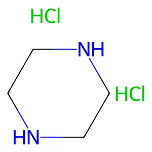 Piperazine dihydrochloride structure