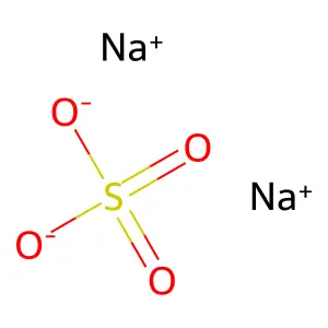 Sodium sulfate S-35 structure