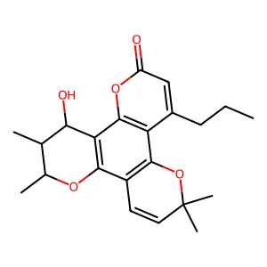 Calanolide A structure