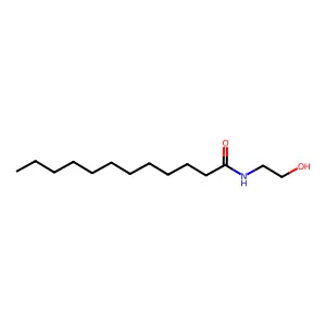 N-(2-HYDROXYETHYL)DODECANAMIDE structure