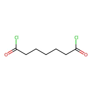 Pimeloyl chloride structure