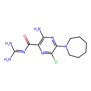 5-(N,N-Hexamethylene)amiloride structure