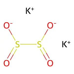 Potassium dithionite structure