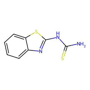 1,3-benzothiazol-2-ylthiourea structure