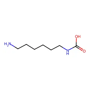 6-aminohexylcarbamic acid structure