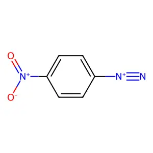 Compound C6H4N3O2+ structure