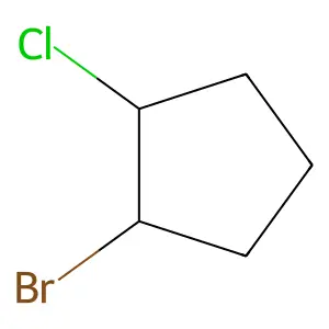 Compound C5H8BrCl structure
