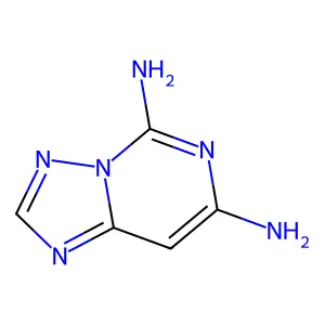 [1,2,4]triazolo[1,5-c]pyrimidine-5,7-diamine structure