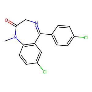4'-Chlorodiazepam structure