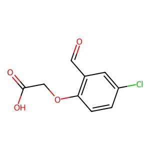 Compound C9H7ClO4 structure
