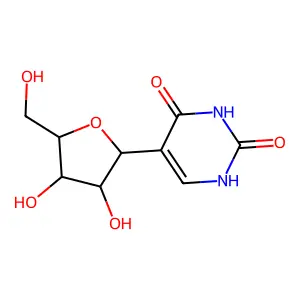 PSEUDOURIDINE structure
