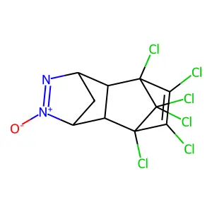 Compound C10H6Cl6N2O structure