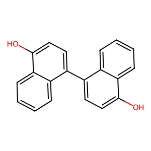 [1,1'-Binaphthalene]-4,4'-diol structure