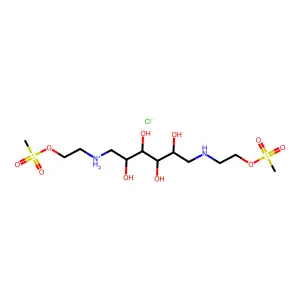 Compound C12H29ClN2O10S2 structure