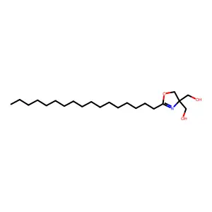[2-heptadecyl-4-(hydroxymethyl)-5H-1,3-oxazol-4-yl]methanol structure