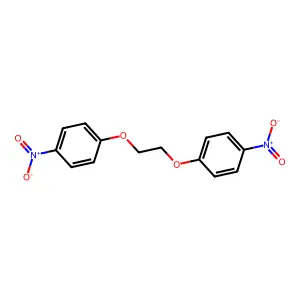 1,2-Bis(4-nitrophenoxy)ethane structure