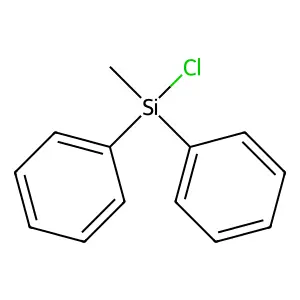 Chloro(methyl)diphenylsilane structure