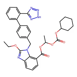 Candesartan cilexetil structure